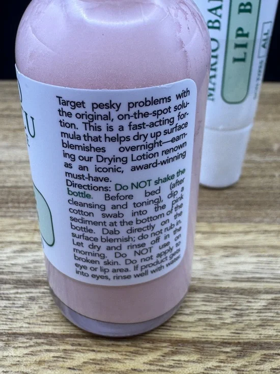 Mario Badescu Pink Drying Lotion & White Lip Balm - Picture 2 of 3